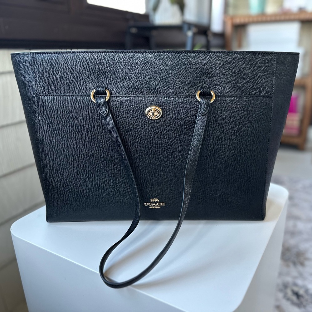 Coach folio tote